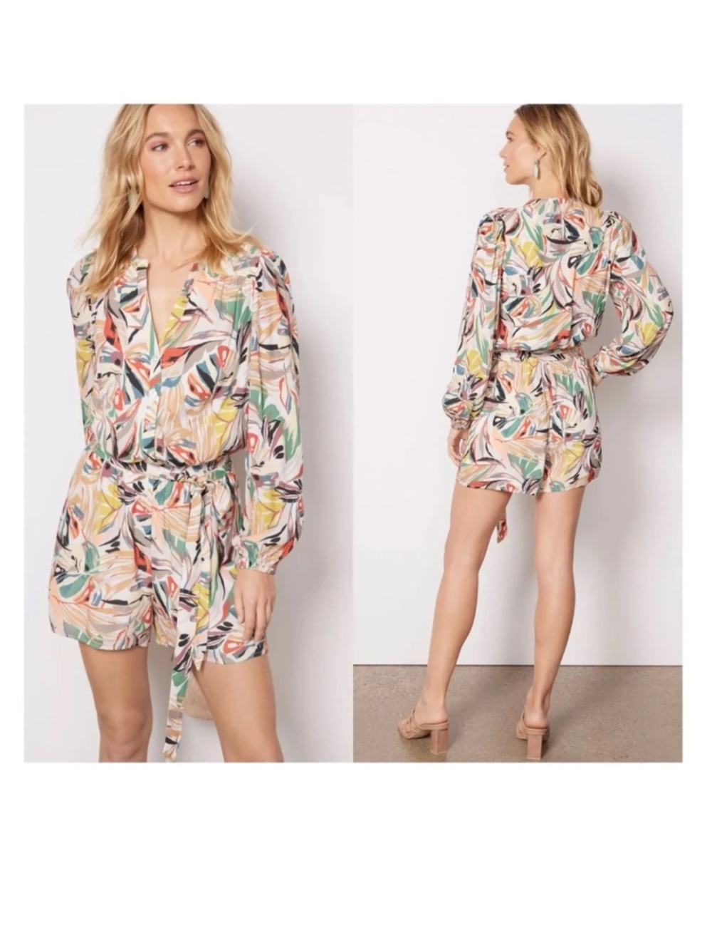 EVEREVE Evie Romper in Abstract